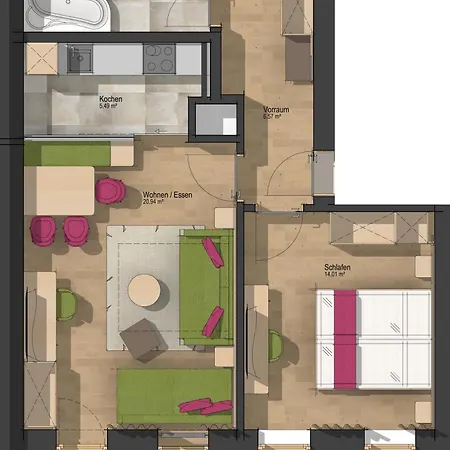 호텔 Dominic 솔덴